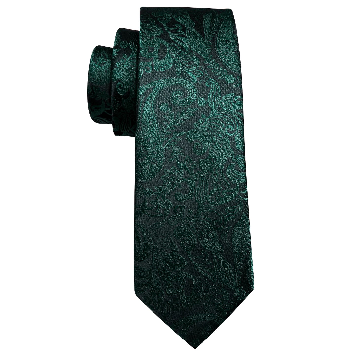 Title: Barry.Wang Green Floral Bow Tie - Silk & Polyester Blend