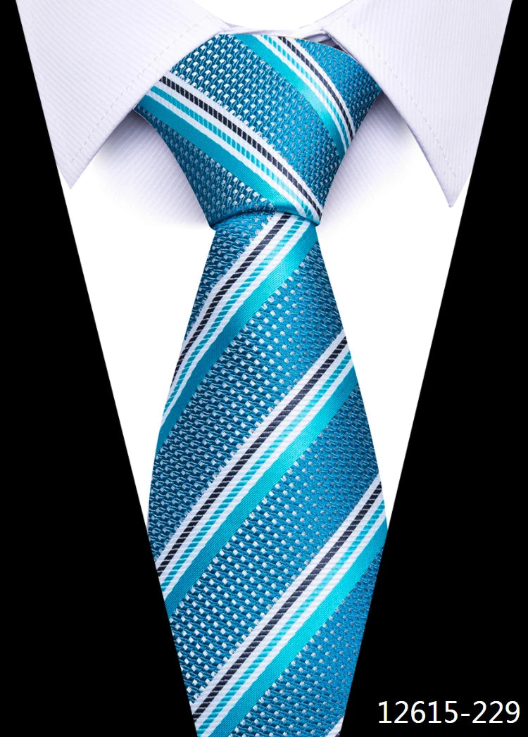 Dark Blue wedding Neck silk Tie 