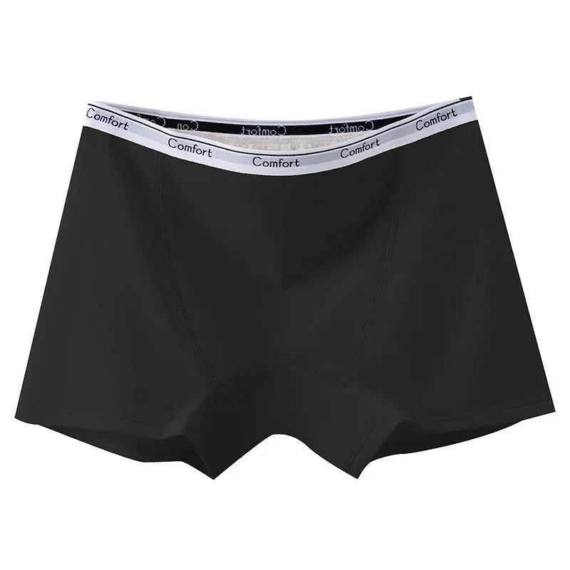 Chen Asta Women High-Rise Cotton Briefs Soft & Comfortable Solid Color Menstrual Panties