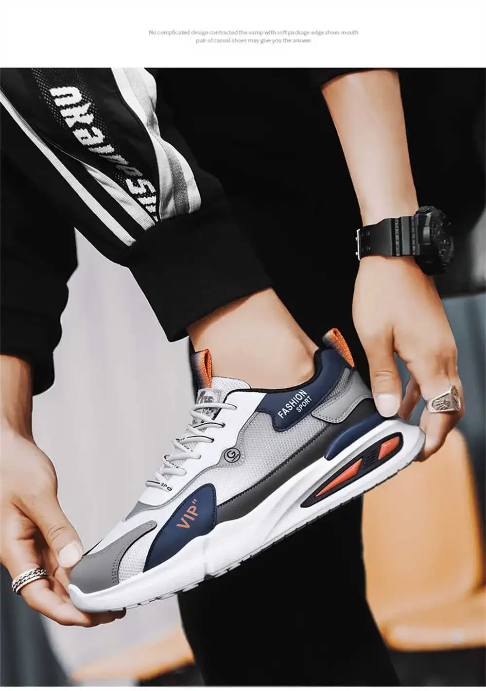 Meinianguan Men's Breathable Canvas Lace-Up Casual Sneakers - Comfortable & Stylish Shoes