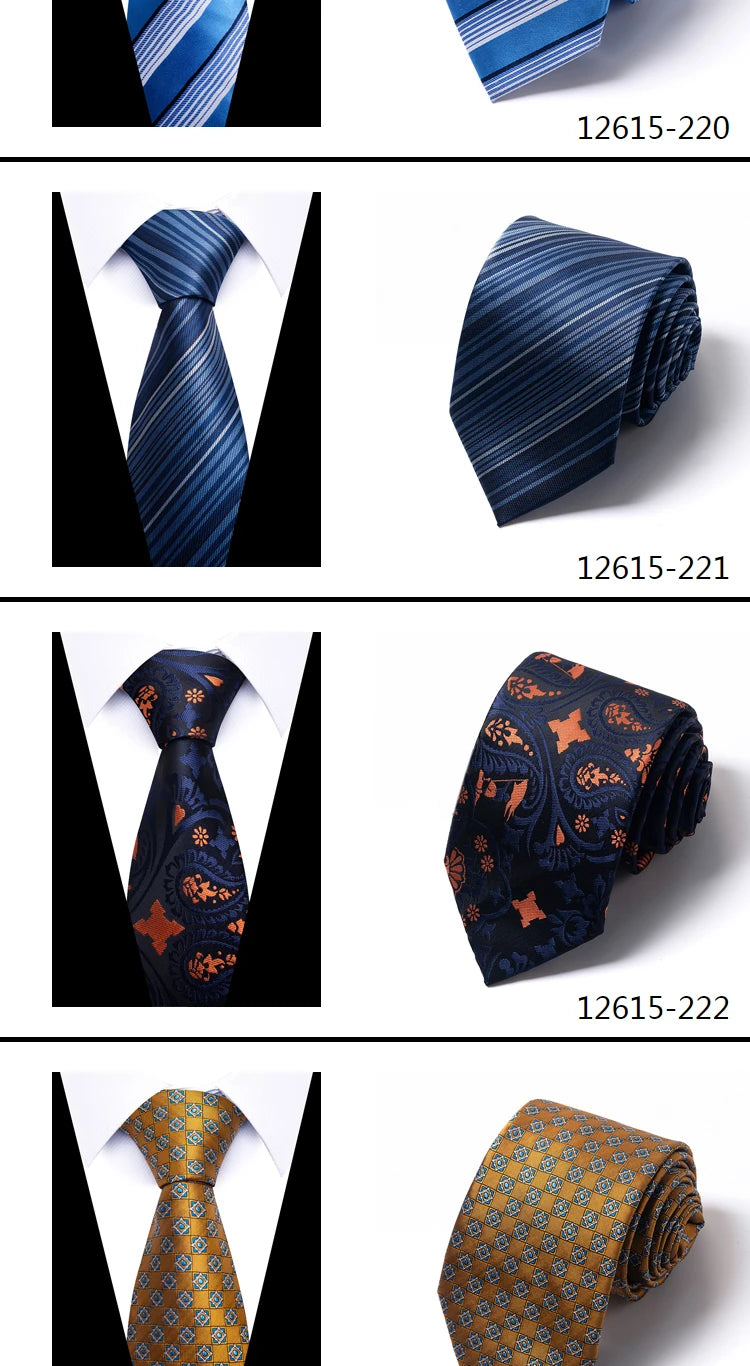 Dark Blue wedding Neck silk Tie 