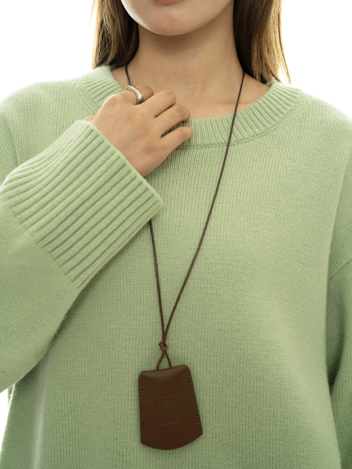 NoEnName_Null Women's Winter Splice Plush Scarf – Stylish & Cozy Casual Accessory