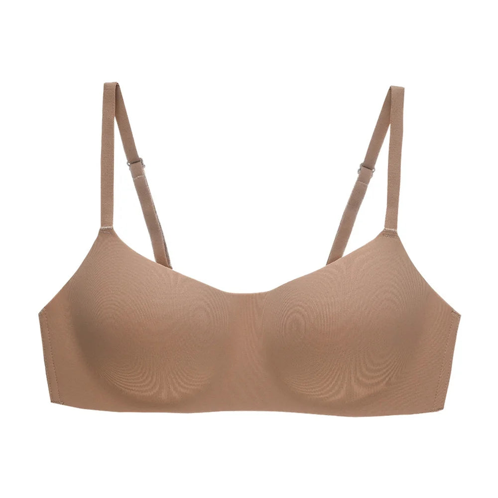 YJSFG HOUSE Seamless Wireless Push-Up Bra – Soft Comfort & Full Cup Design
