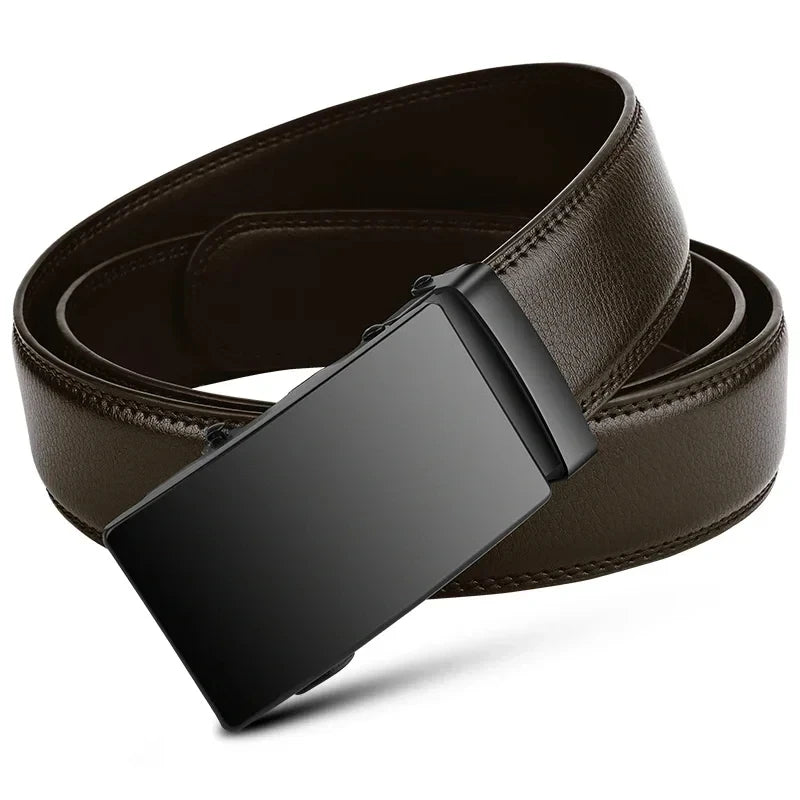 NoEnName_Null Fashion PU Belt for Men – Stylish, Durable, Adjustable Accessory