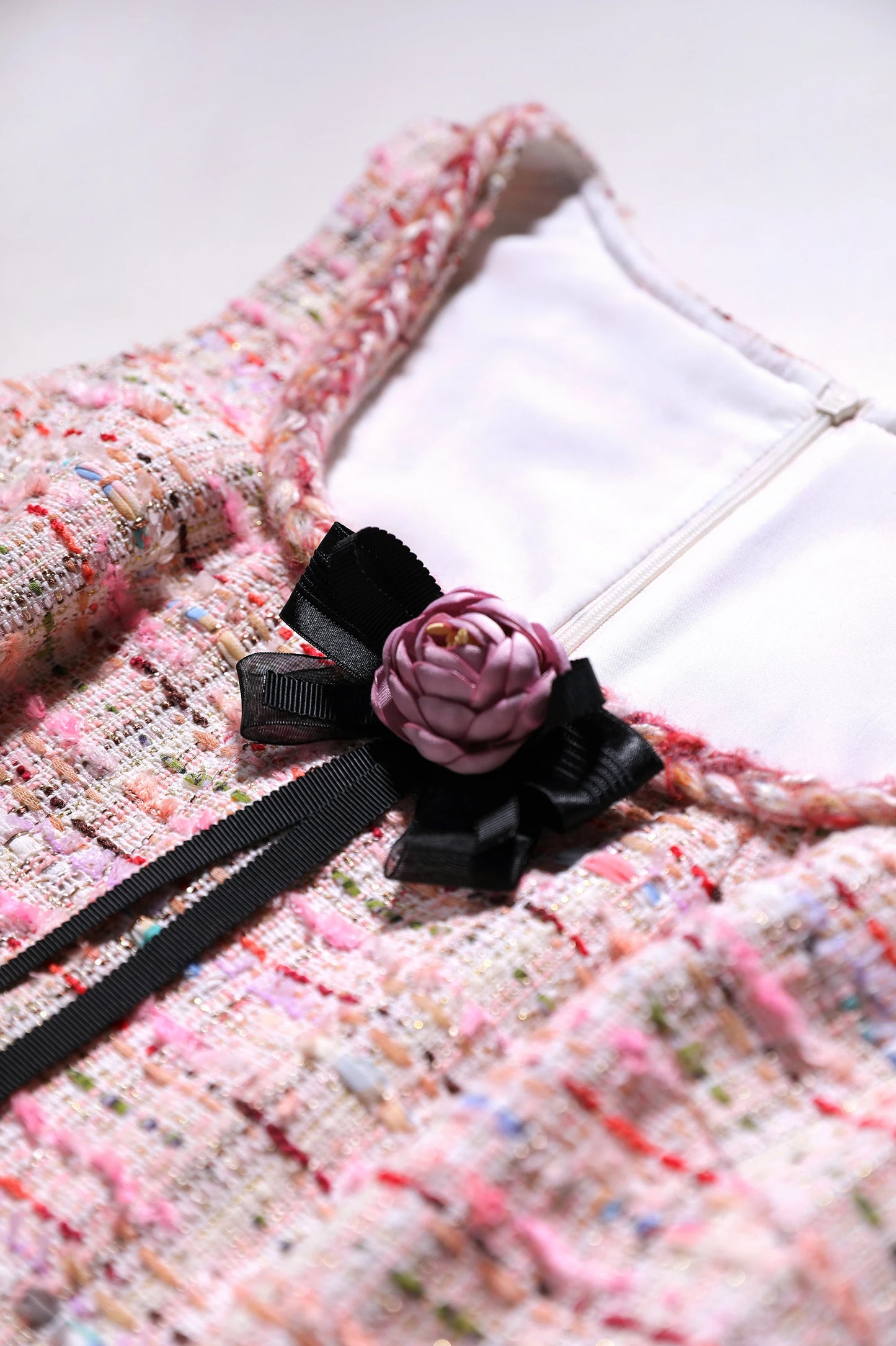 Dabuwawa Women's England Style Plaid A-Line Dress with Tassel, Button, and Patchwork Details – Autumn/Winter Collection
