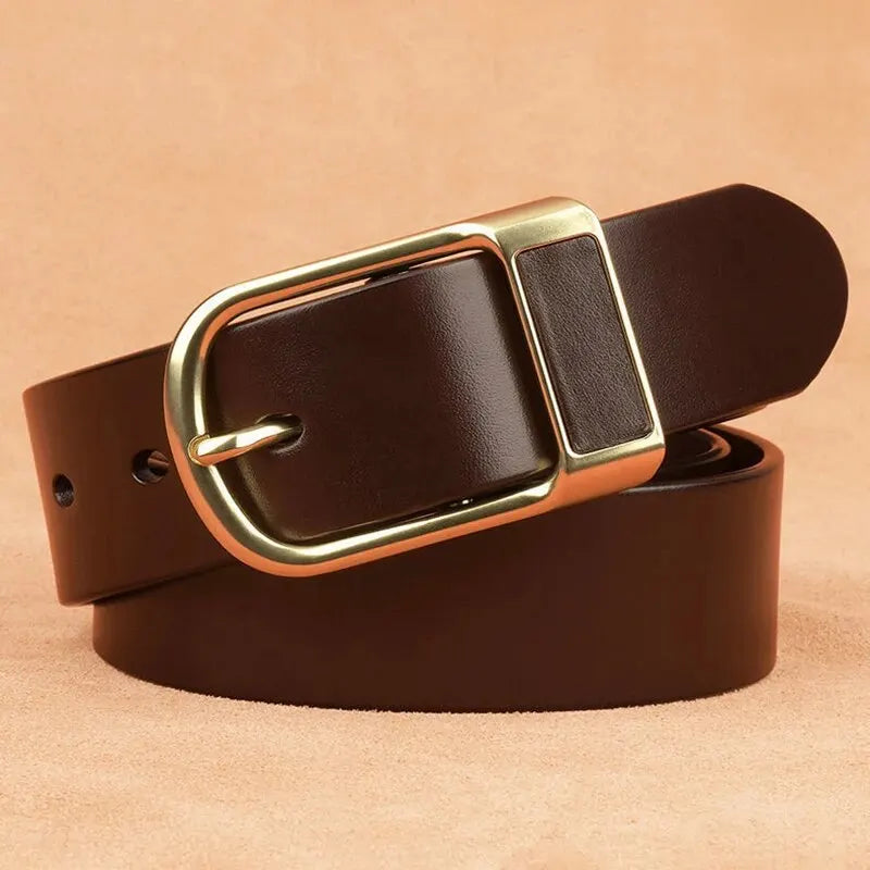 NoEnName_Null Casual PU Belt for Men - Adjustable, Durable, Stylish Accessory