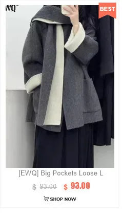 NoEnName_Null Women's Winter Splice Plush Scarf – Stylish & Cozy Casual Accessory