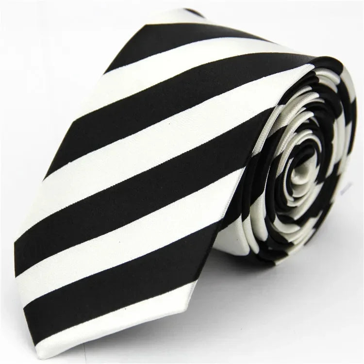 NoEnName_Null Silk Neck Tie - Plaid, Floral, Striped & More