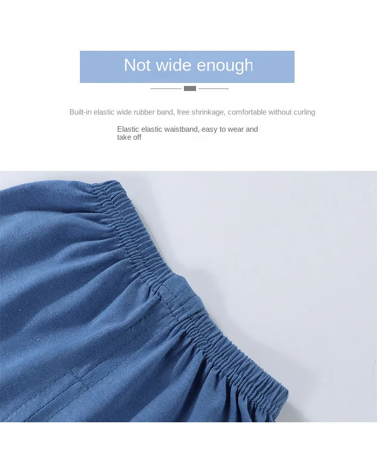 NoEnName_Null Unisex Summer Outfit for Kids – Soft Cotton-Polyester Casual Wear (Ages 25M–12Y)