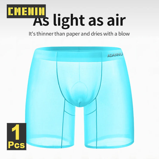 CMENIN Men’s Solid Boxer Shorts - Comfortable, Stylish & Flexible