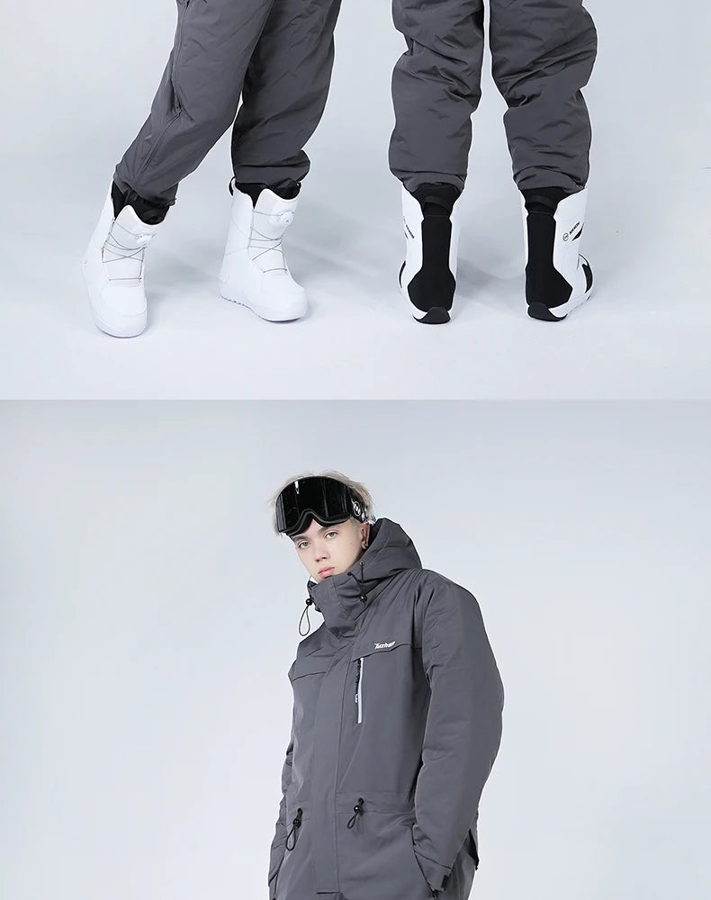 NoEnName Unisex Breathable, Waterproof, Warm & Windproof Jacket for Ice and Snow Sports & Cycling