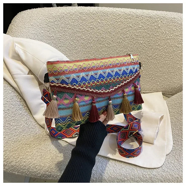 Dawndesslo Soft Pillow Shape Shoulder & Crossbody Bag for Women – Versatile Knitting Design