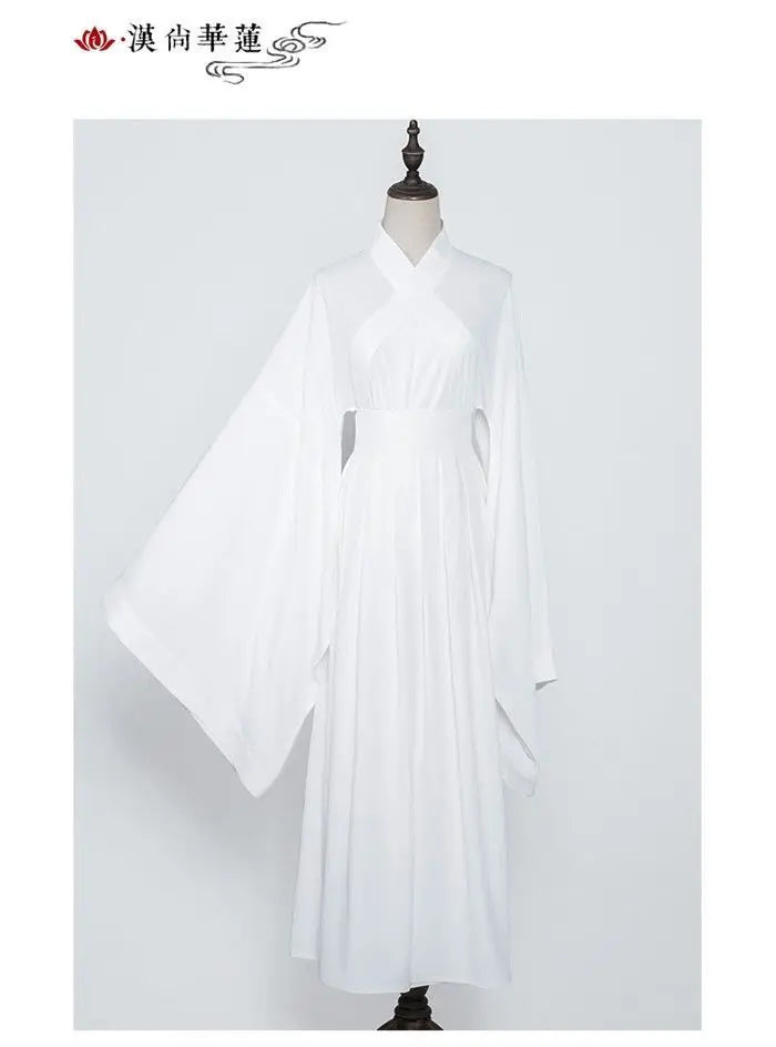 Chinese Traditional Clothing Handfu Lady Black and white Tops Skirt Suit Underwear Ancient Home Pants