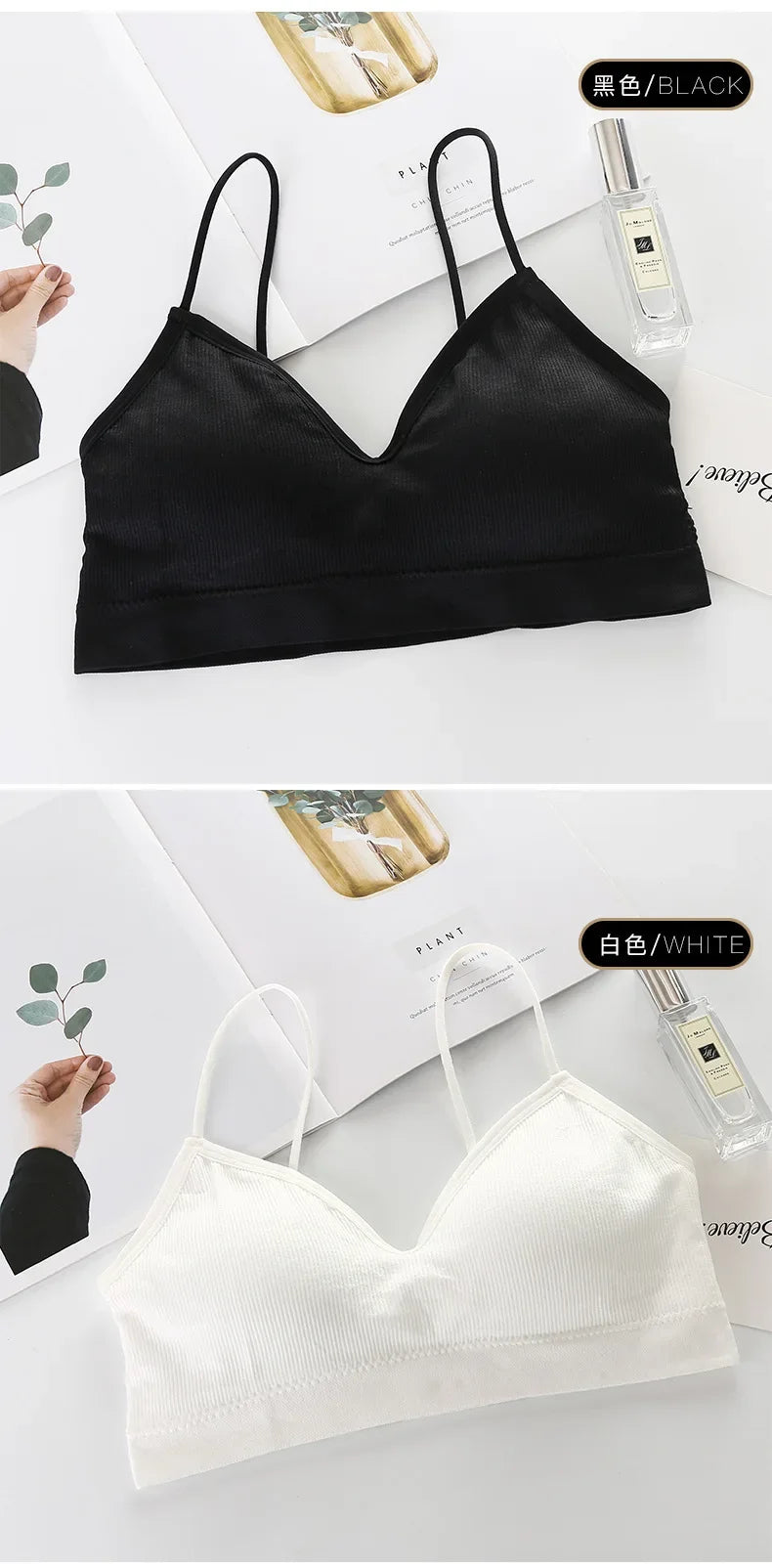 Bra push-up, unlined 