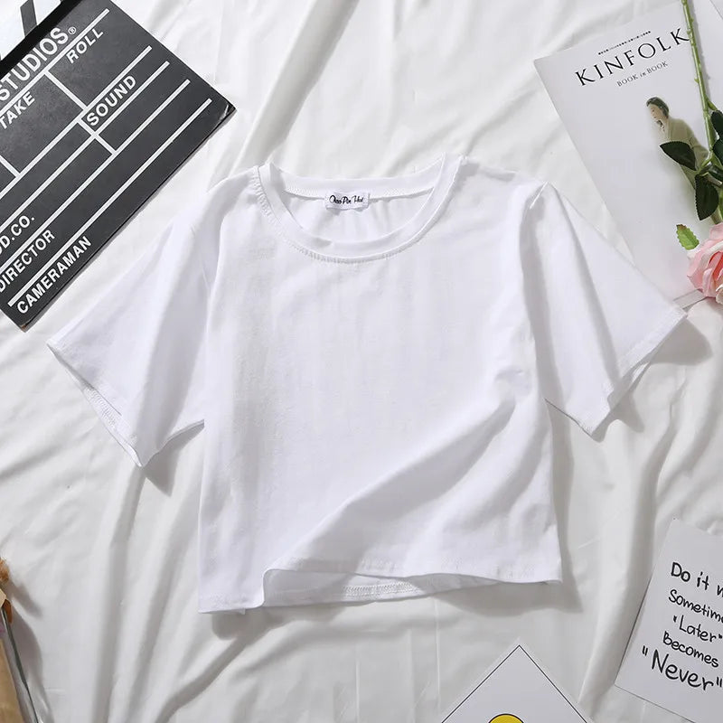 Women's Casual O-Neck Loose Fit Short Sleeve Tee – Summer 2025 | Dozw