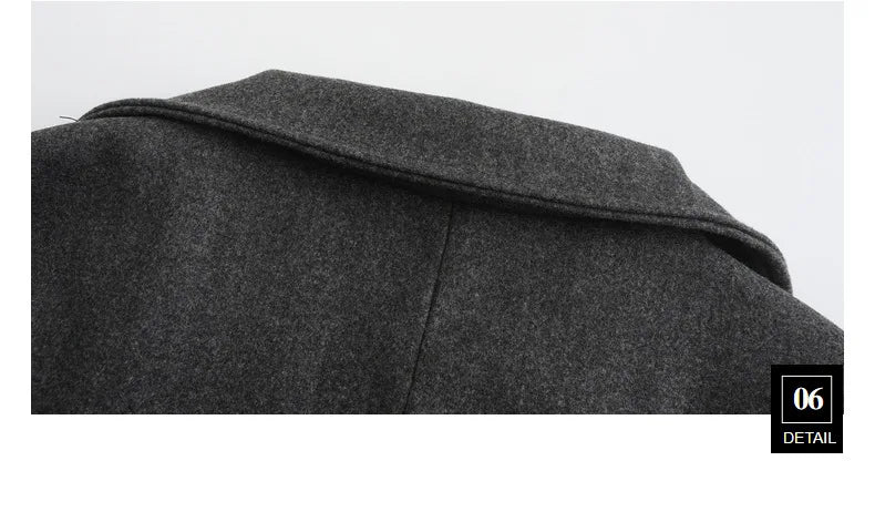 Men's Slim Fit Woolen Coat – Stylish & Affordable Winter Wear