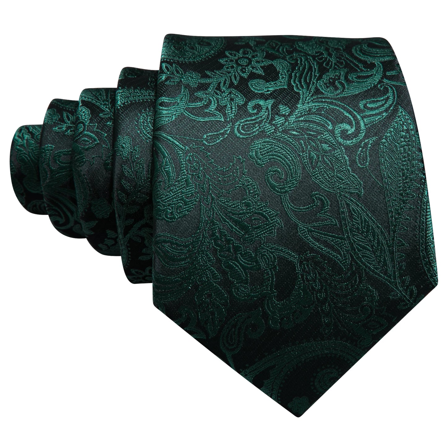 Title: Barry.Wang Green Floral Bow Tie - Silk & Polyester Blend