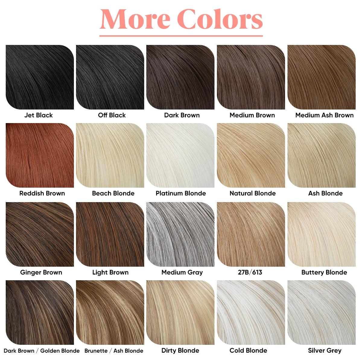 SARLA Blunt Bangs Clip-In Hair Extension – High Temperature Fiber, Pure Color, Permable