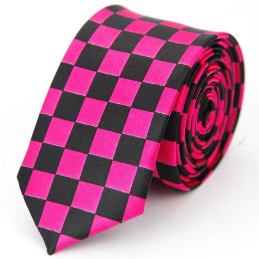 NoEnName_Null Silk Neck Tie - Plaid, Floral, Striped & More