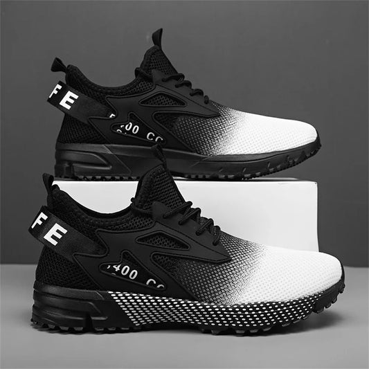 ChouNiZaDi Men's Breathable Mesh Sports Loafers – Casual, Athletic & Trendy Shoes
