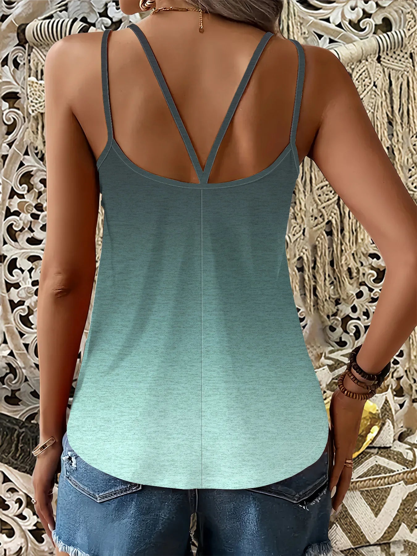 Boho Style Summer Knit Dress – Printed, High Stretch, Lightweight & Comfortable