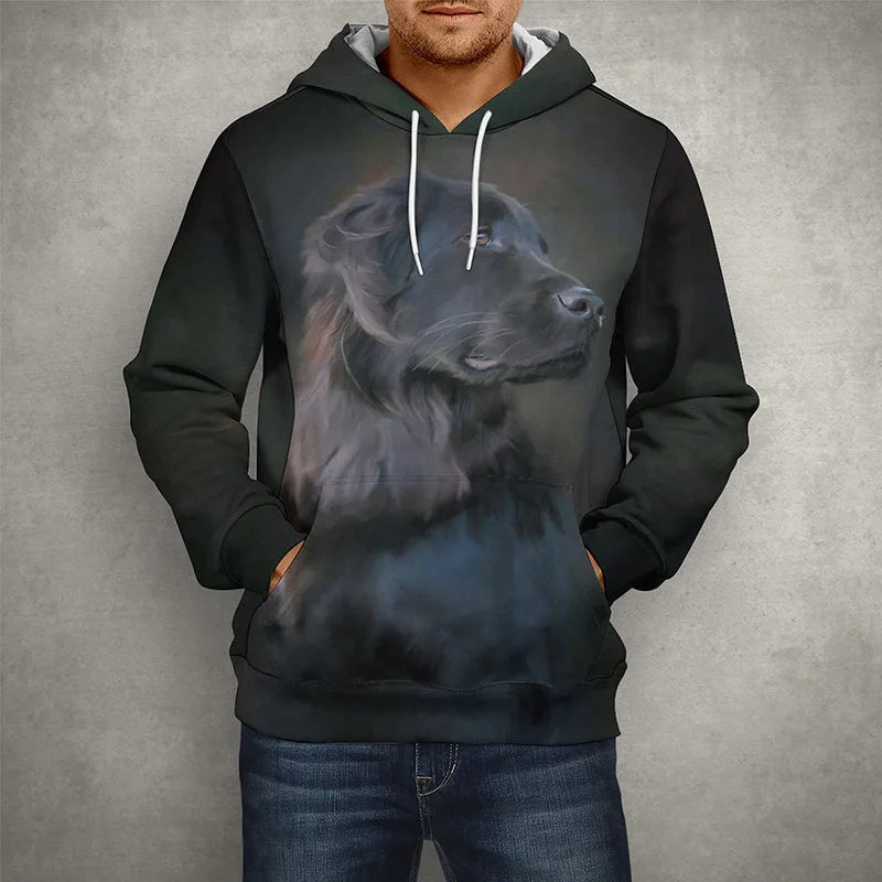 Men's Casual 3D Print Hooded Sweatshirt – Autumn/Winter Hoodie by NoEnName_Null