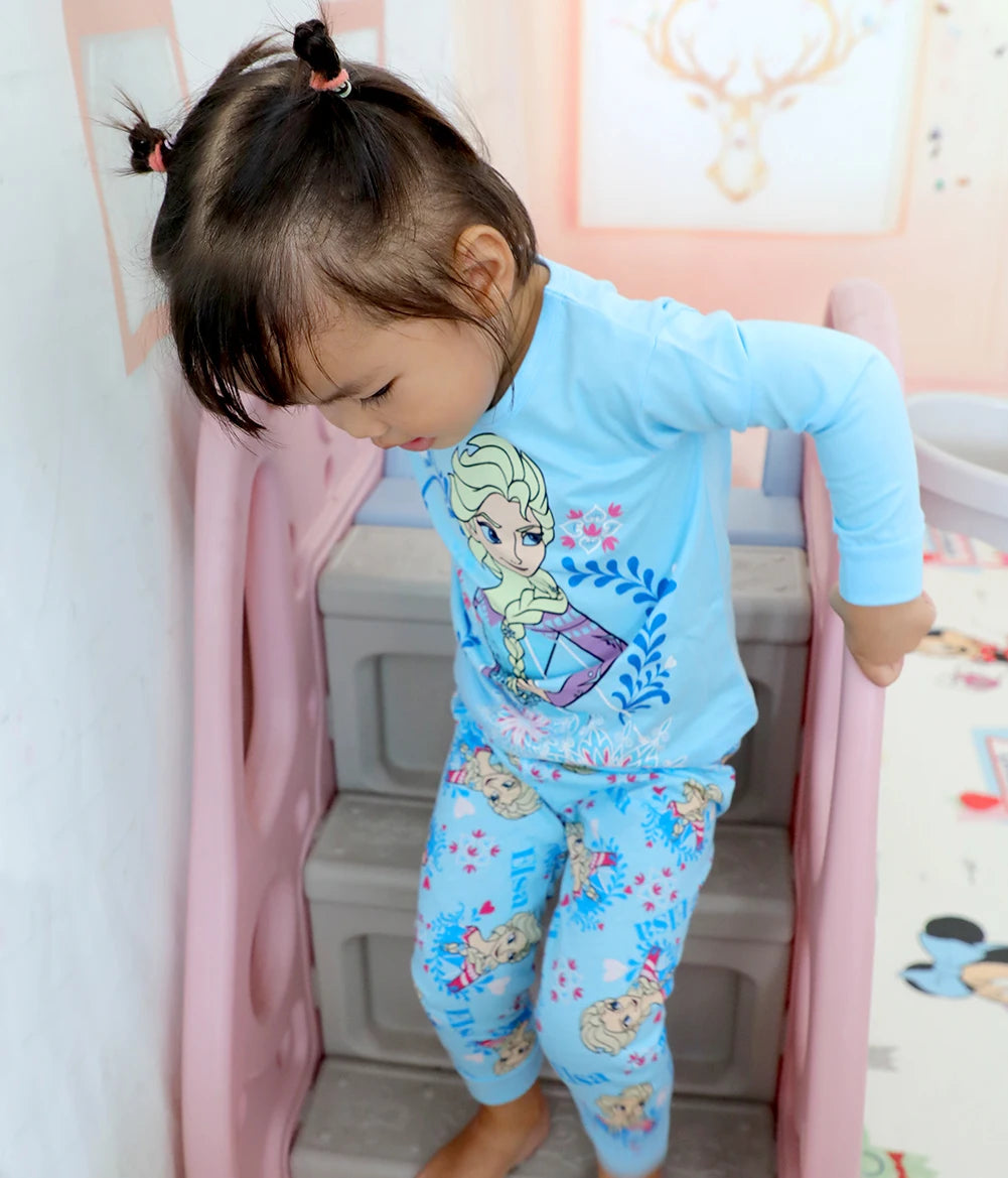 Disney Unisex Cartoon Pajamas for Kids (Ages 4-6Y) – Soft Cotton, Fun & Comfortable for All Seasons
