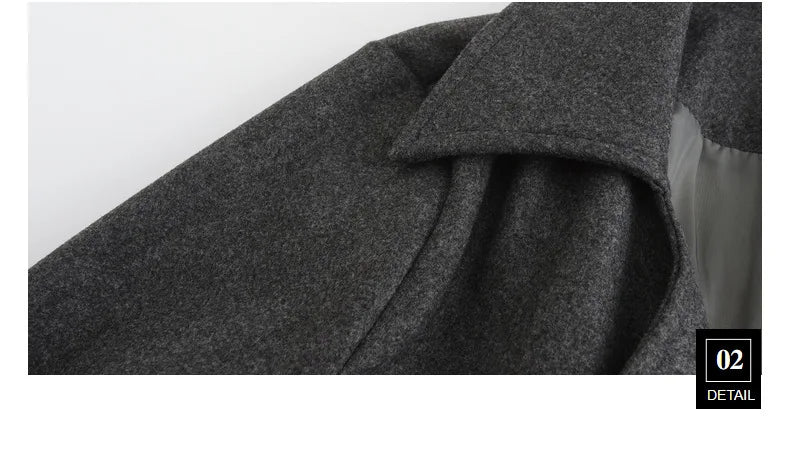 Men's Slim Fit Woolen Coat – Stylish & Affordable Winter Wear