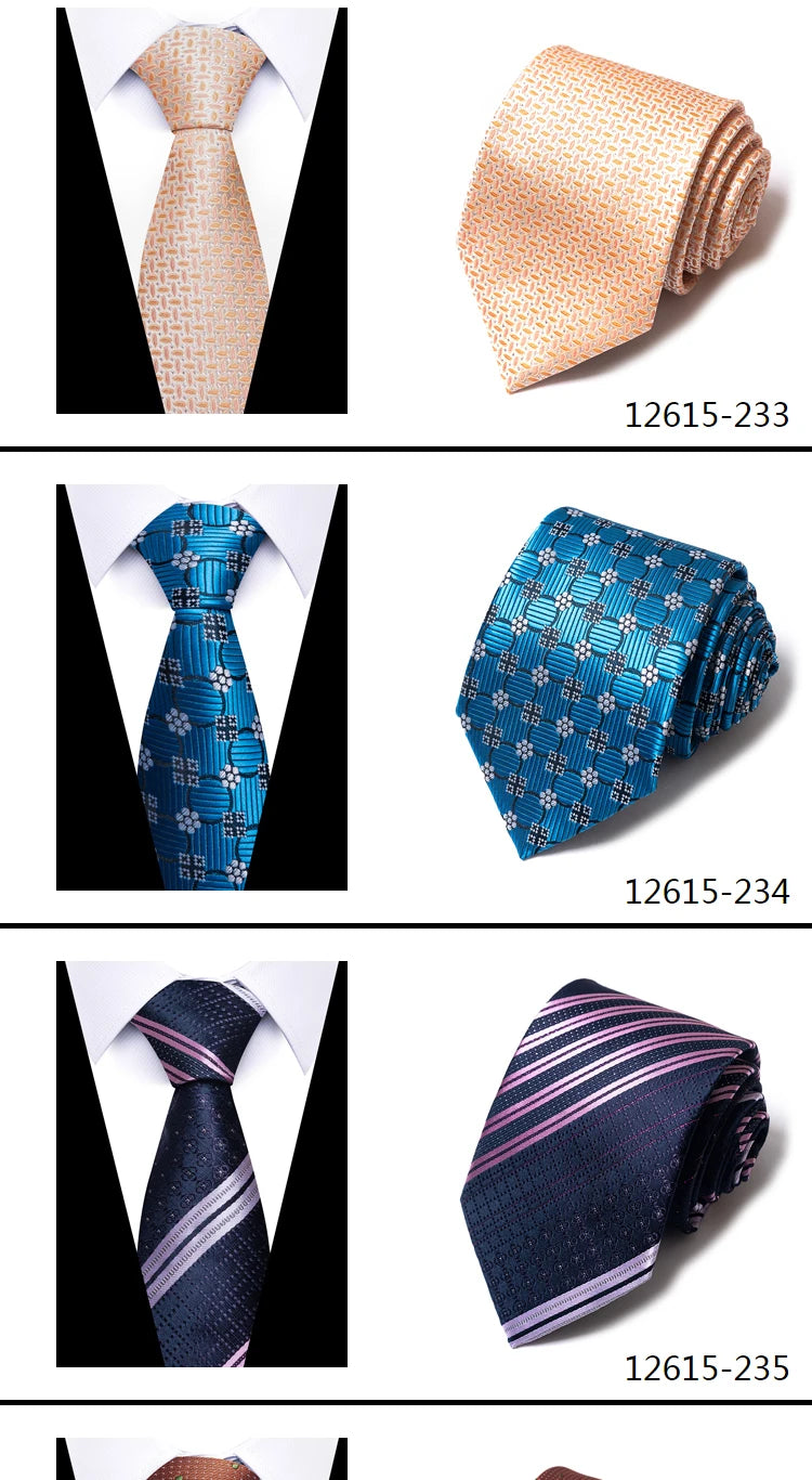 Dark Blue wedding Neck silk Tie 
