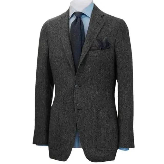 Title: Men's Smart Casual Business Suit Jacket