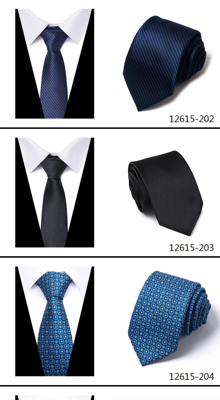 Dark Blue wedding Neck silk Tie 