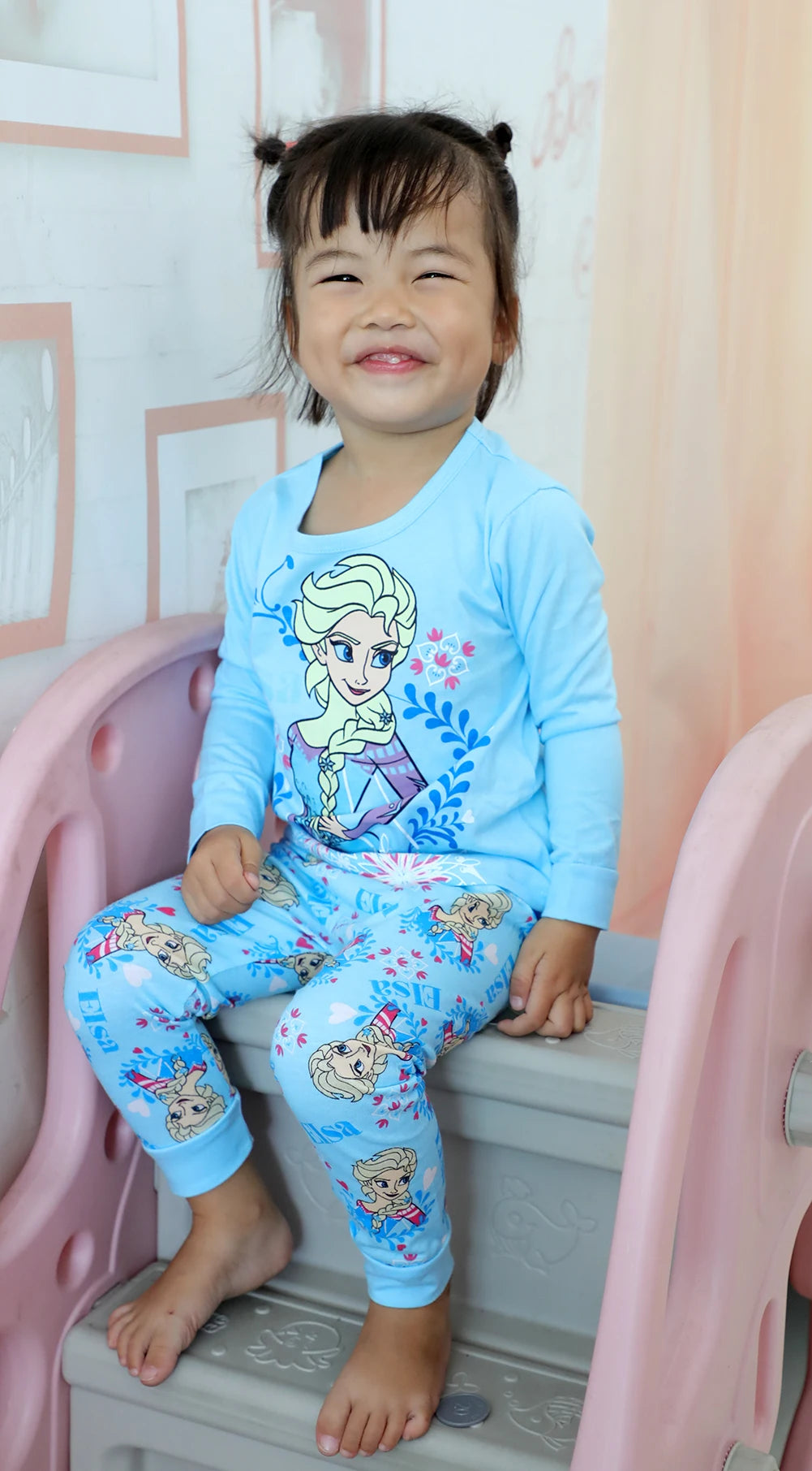 Disney Unisex Cartoon Pajamas for Kids (Ages 4-6Y) – Soft Cotton, Fun & Comfortable for All Seasons
