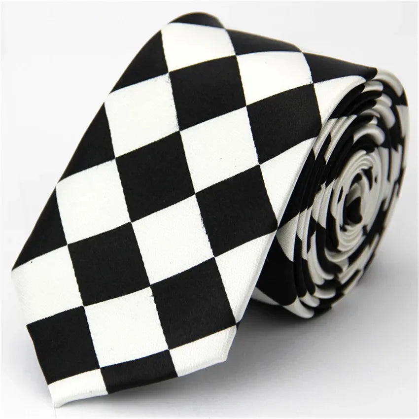 NoEnName_Null Silk Neck Tie - Plaid, Floral, Striped & More
