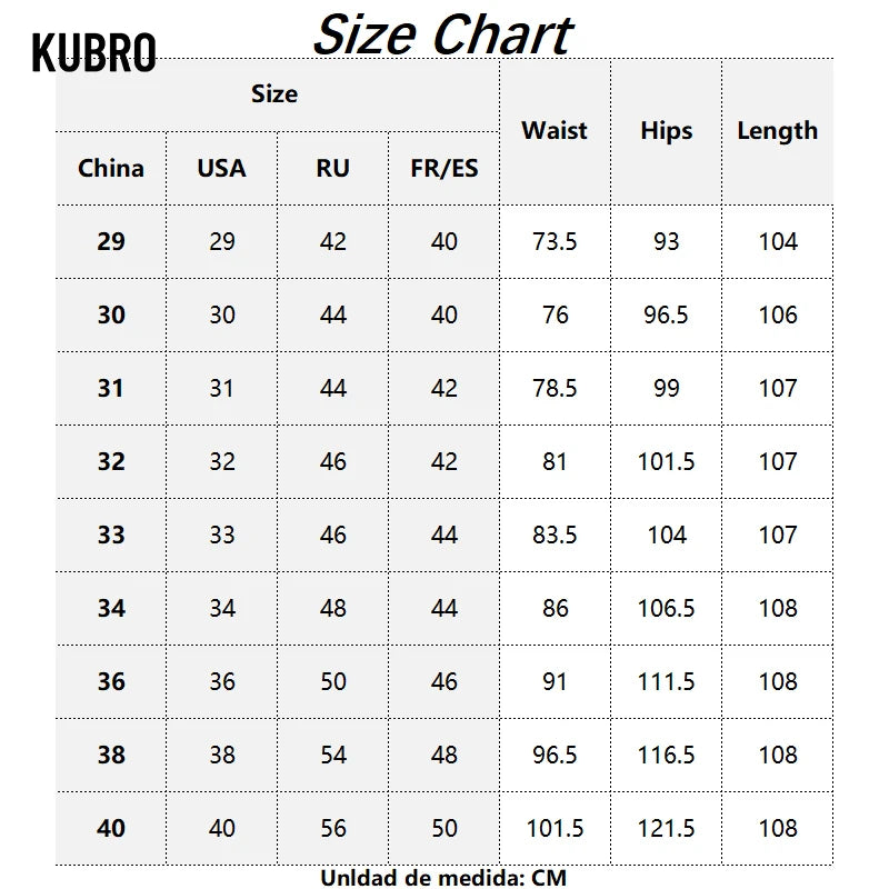 KUBRO Smart Casual Men’s Suit Pants – Cotton and Polyester Blend, Button Fly, Perfect for Business