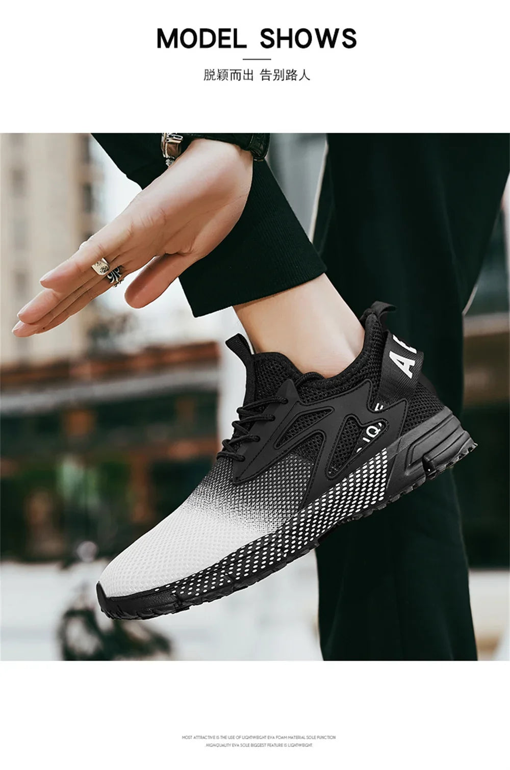 ChouNiZaDi Men's Breathable Mesh Sports Loafers – Casual, Athletic & Trendy Shoes
