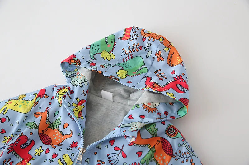 Children cartoon Sport Jacket Long Sleeve Hoodie Zipper New Spring Autumn and winter Kids Outerwear