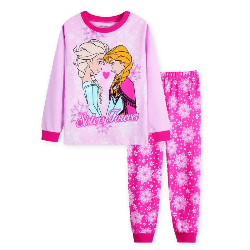 Disney Unisex Cartoon Pajamas for Kids (Ages 4-6Y) – Soft Cotton, Fun & Comfortable for All Seasons