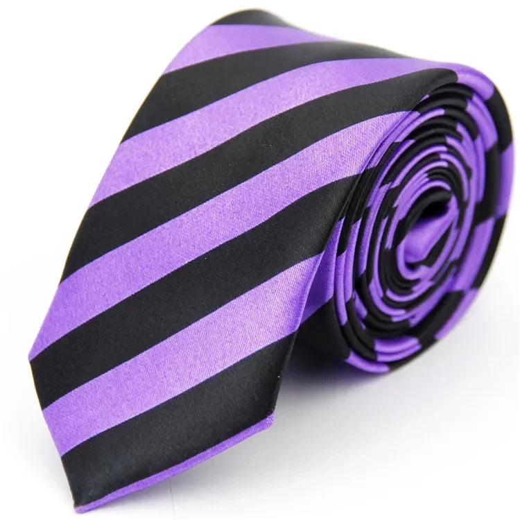 NoEnName_Null Silk Neck Tie - Plaid, Floral, Striped & More