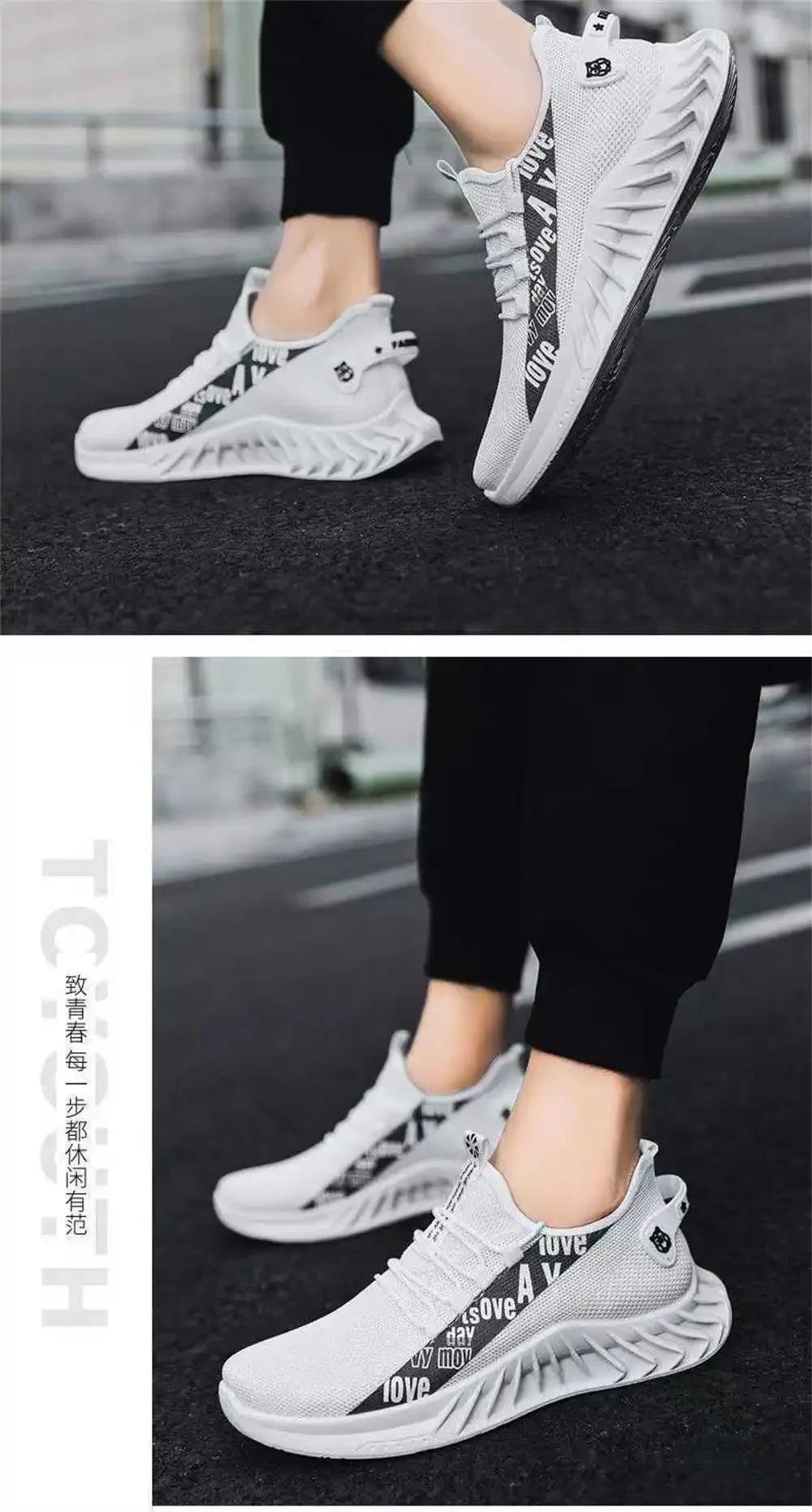 Title: Meinianguan Men's Breathable Mesh Casual Sneakers – Lace-Up & Height Increasing