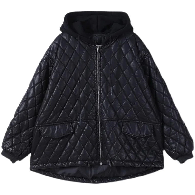 :Premium Women’s Hooded Cotton-Polyester Jacket – Stylish, Warm & Affordabl