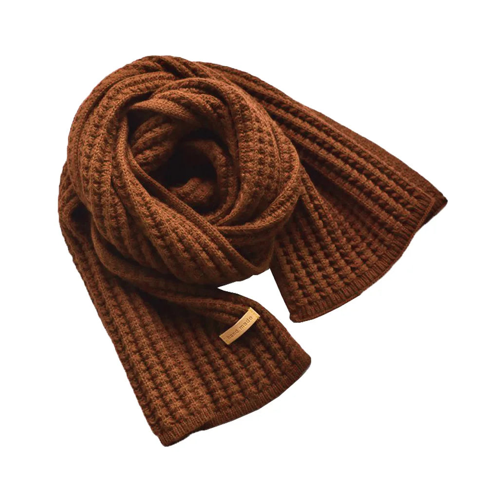 YJSFG HOUSE Women Winter Knitted Scarf & Shawl a Fashionable and Warm Cashmere Wrap