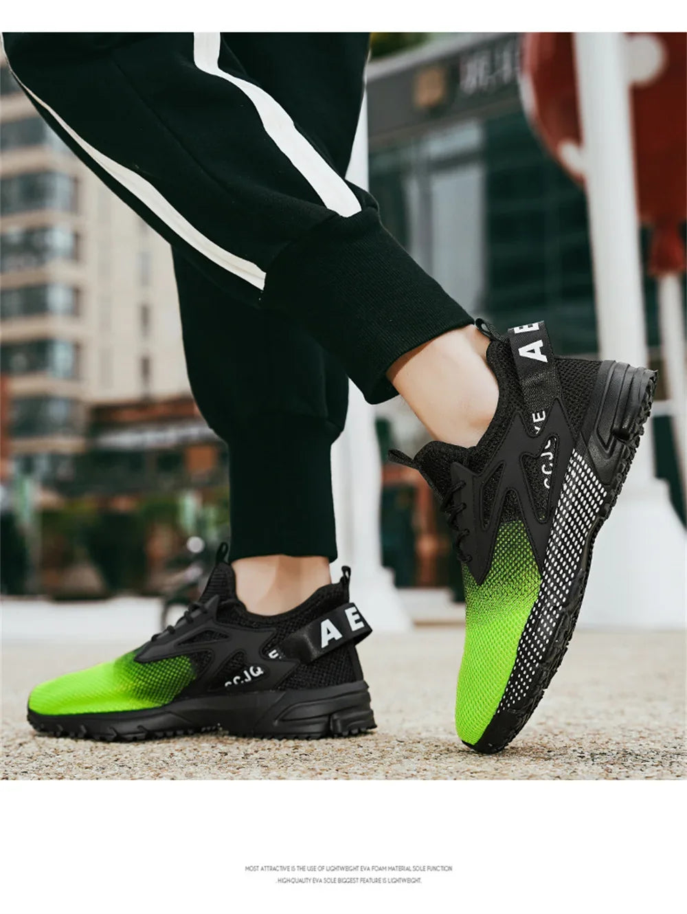 ChouNiZaDi Men's Breathable Mesh Sports Loafers – Casual, Athletic & Trendy Shoes