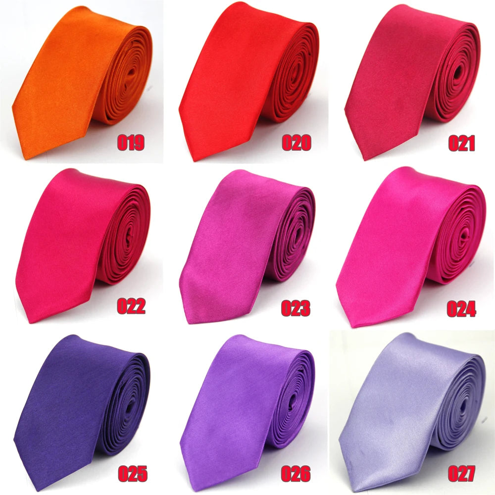 NoEnName_Null Silk Neck Tie - Plaid, Floral, Striped & More