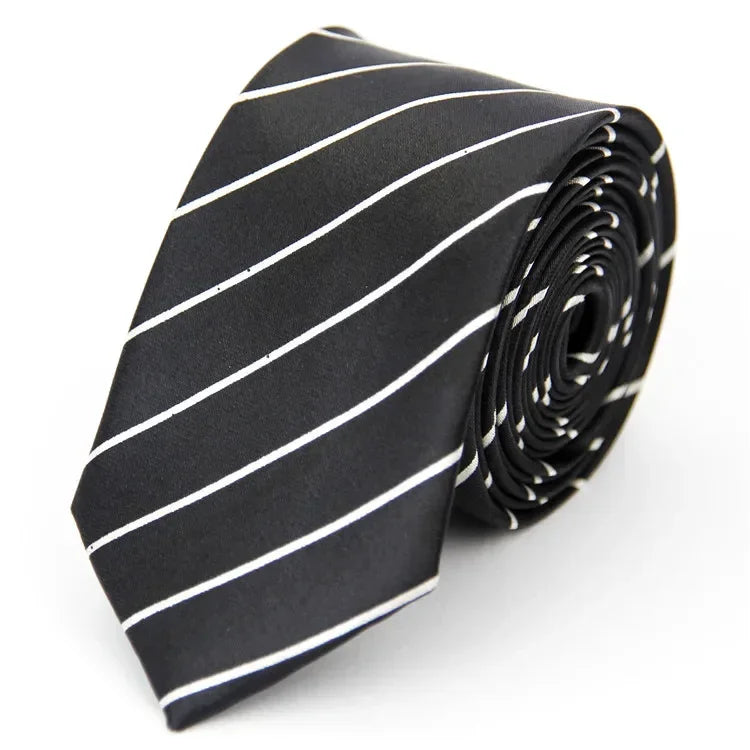 NoEnName_Null Silk Neck Tie - Plaid, Floral, Striped & More