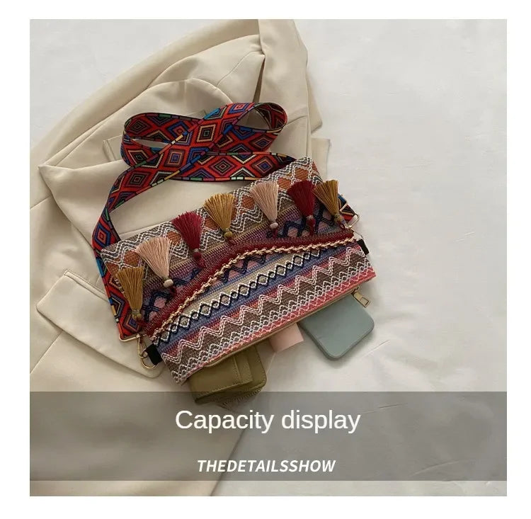 Dawndesslo Soft Pillow Shape Shoulder & Crossbody Bag for Women – Versatile Knitting Design