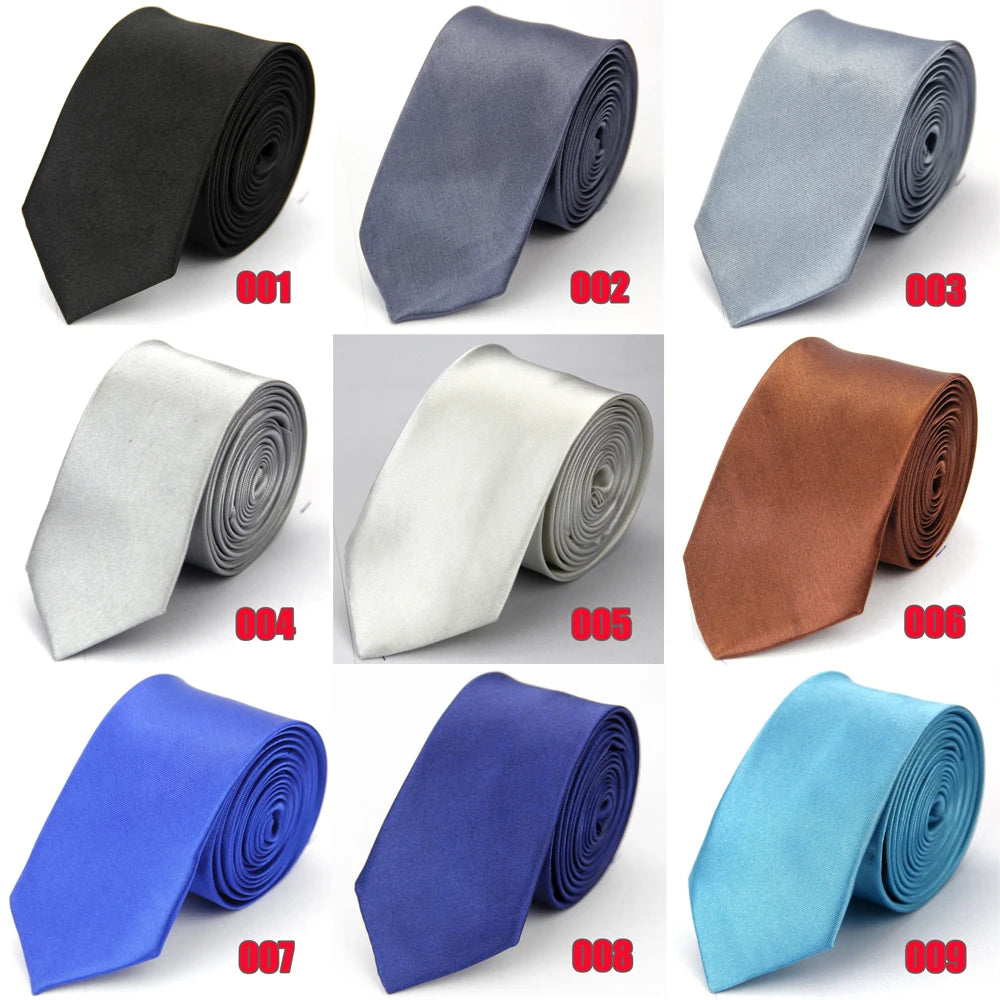 NoEnName_Null Silk Neck Tie - Plaid, Floral, Striped & More