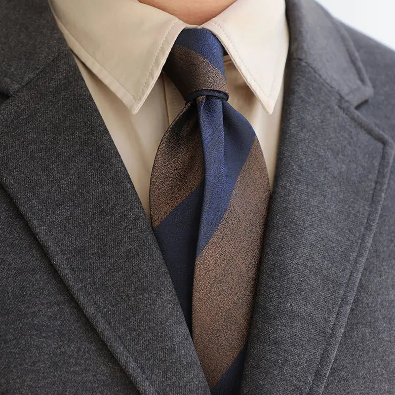 Title: Striped Polyester Neck Tie