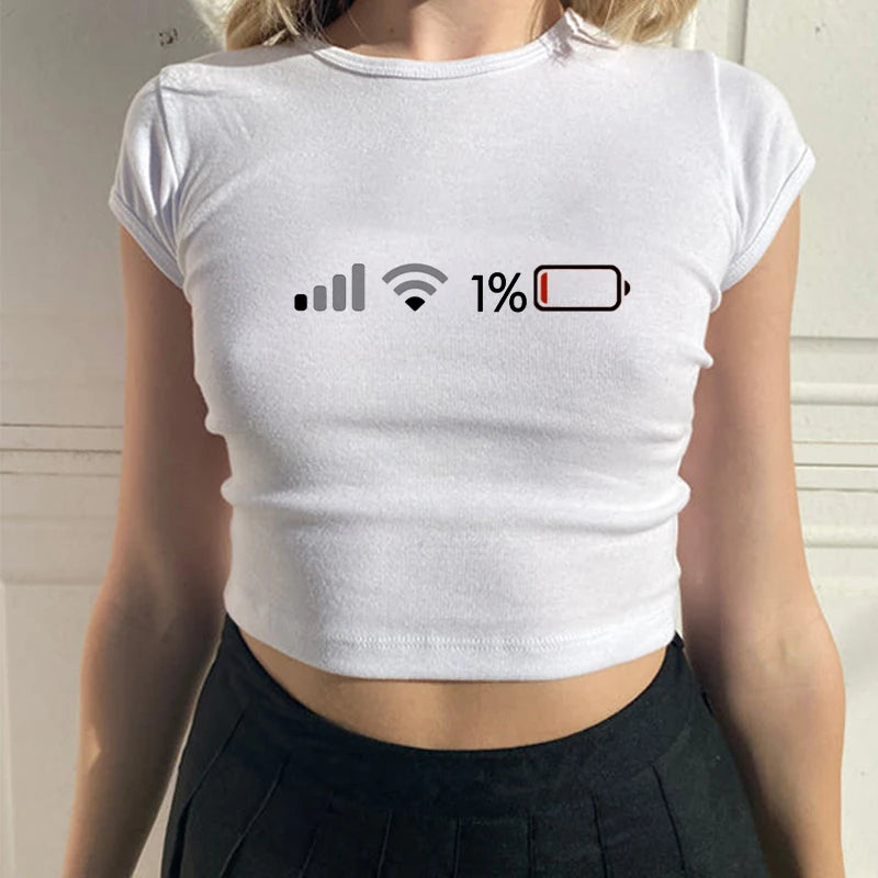 CZCCWD Women’s Sexy Slim-Fit O-Neck Tee – Summer 2024 Collection