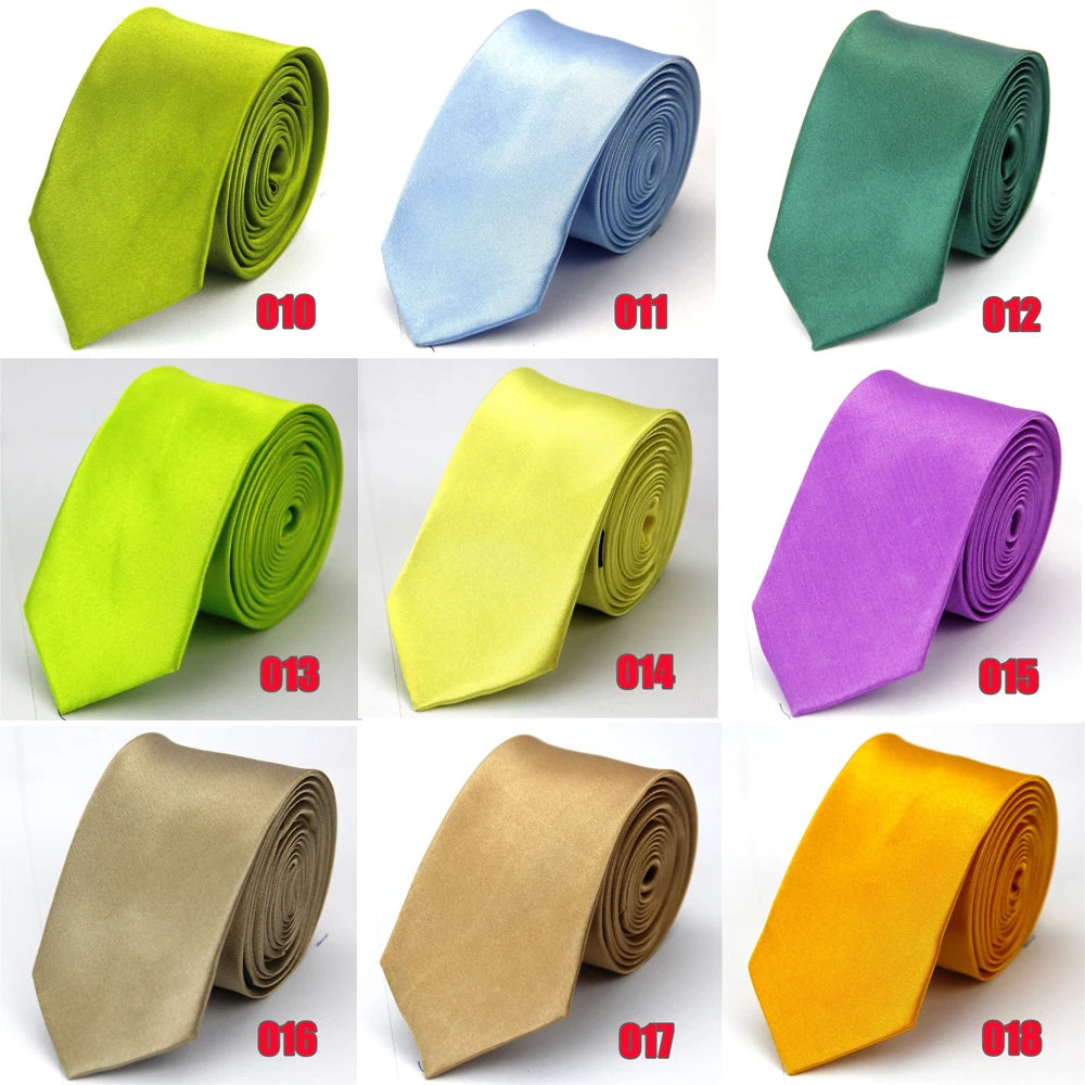 NoEnName_Null Silk Neck Tie - Plaid, Floral, Striped & More