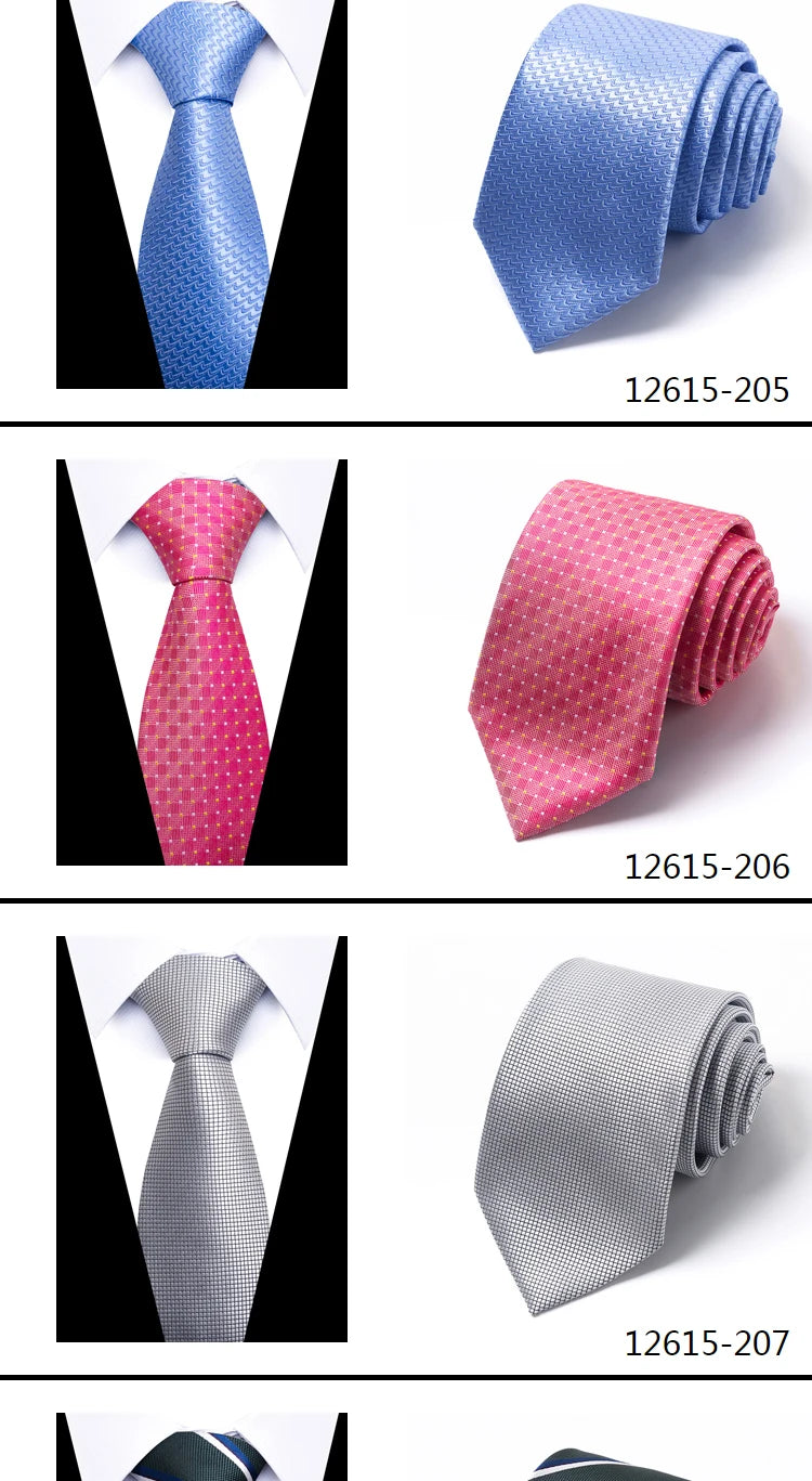 Dark Blue wedding Neck silk Tie 